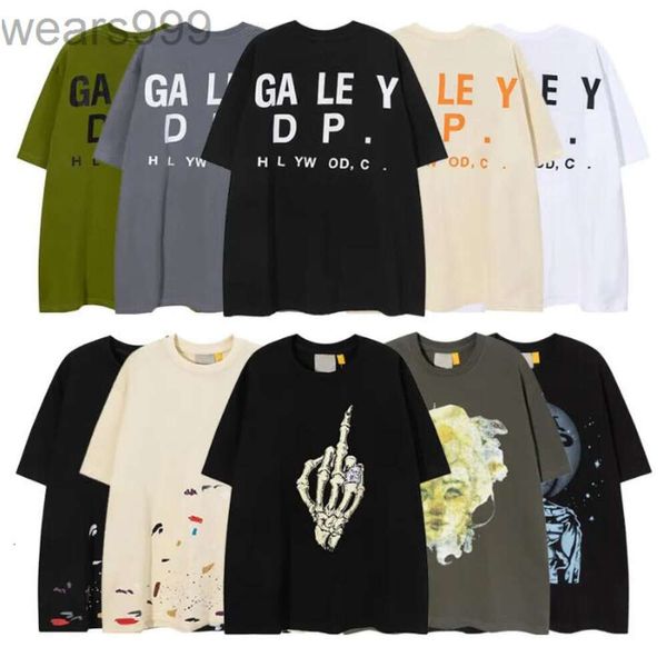 Hot Mens T-Shirts 2024 Casual Depts T-Shirts Shirt Short Sleeve Tee Männer Frauen hochwertige Streetwear Hip Hop Fashion T-Shirt Top Size S-XL RF9K