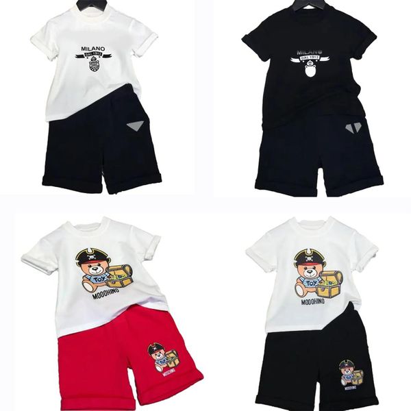 Summer Designer Kids Abbigliamento per bambini Set di vestiti per ragazze Esskids Thirt di lusso Shorts Shorts Traccetta