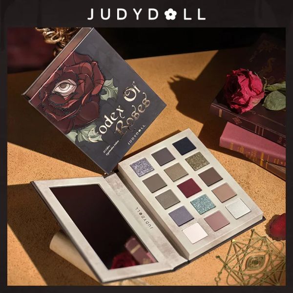 Shadow Judydoll Cadılar Bayramı Sınırlı Edition Fifteencolor göz farı paleti gül mat renk dünyevi renk