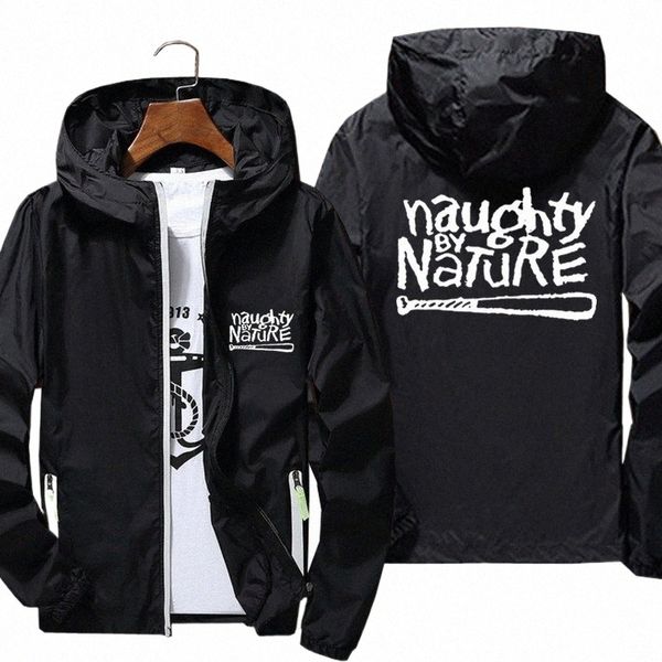 maglietta da uomo Naughty By Nature Old School Rap Skateboardinger Music Band Bomber Zipper Giacca a vento sottile Giacca da pilota 7XL 33jK #