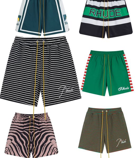 Großhandelspreis Sommer Mode Rhude Shorts Neue Designer Herren Strand Hosen Shorts Männer Sportbekleidung Sommer Trend reine atmungsaktive Kurzkleidung