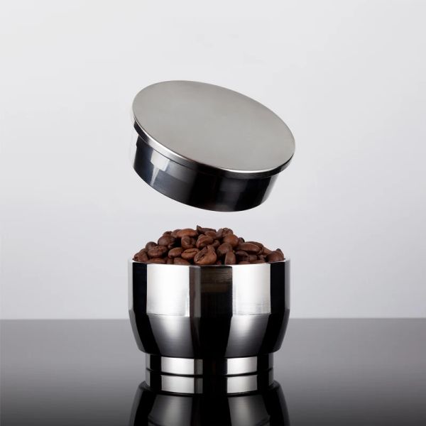 Ferramentas moedor de grãos de café funil para mazzer mini/mazzer super alegre acessórios de café de aço inoxidável doméstico