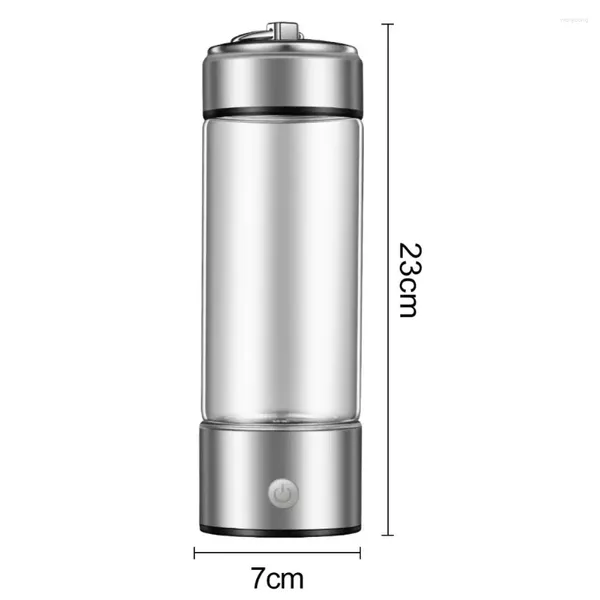 Generatore di bottiglie di idrogeno portatile per bottiglie d'acqua per ricarica USB da viaggio in ufficio in casa sano