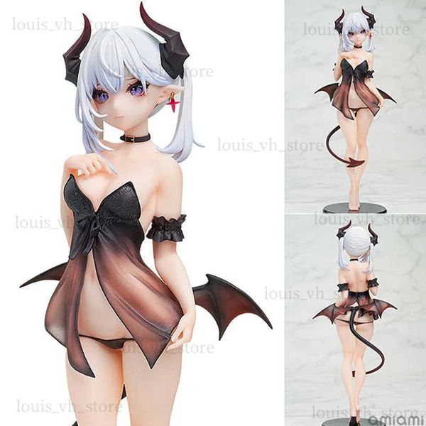 Figuras de brinquedo de ação 28cm nsfw Insight Little Demon Lilith Nude Girl Tsuishi Eye Ver PVC Anime Figura Toys Collection adulto Hentai Modelo Doll T240325
