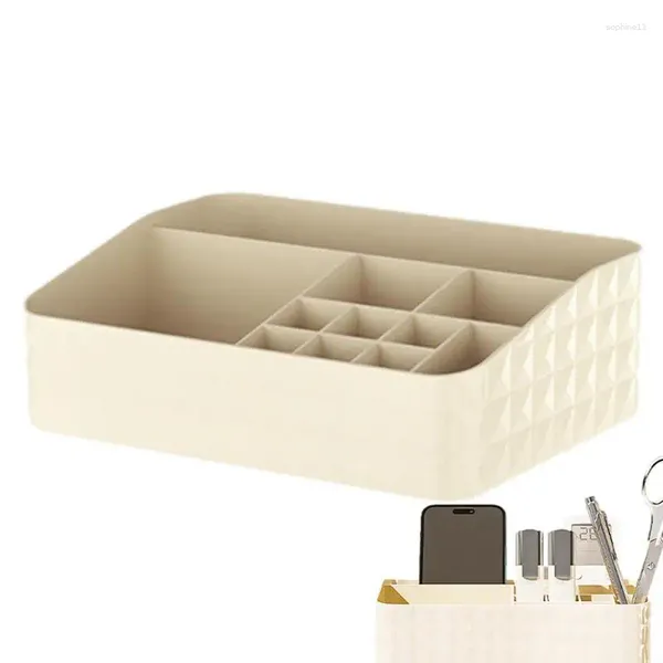 Aufbewahrungsboxen für den Schreibtisch, Make-up-Organizer, Kosmetikpinsel, Schreibwarenbox, Heimorganisation, Zubehör für Schmuck, Schlüssel