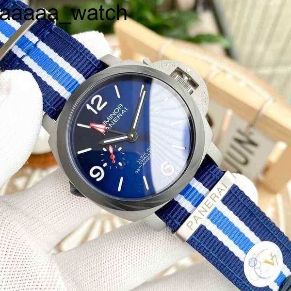 2024 PANERASS Watch Fashion maschile Designer Series Sommergibile BMG Tech Stealth ha importato 2555 movimenti meccanici automatici 47mm stile orologio da polso