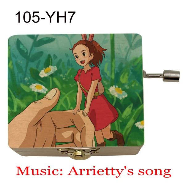 Caixas de Arrietty Song Anime The Secret World Of Arriet Music Box Namorado namorada aniversário aniversário ano novo presente infantil brinquedo