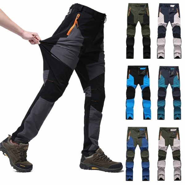 4 Seas Pantaloni da trekking casual Fi Men Tenere al caldo Pantaloni da pesca All'aria aperta Sport tattici Pantaloni da trekking in montagna impermeabili s64F #