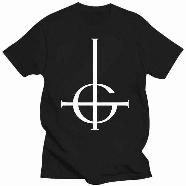 T-shirt nera da uomo limitata Ghost BC Papa Emeritus Rock Band Two Side Taglia S-5XL Abbigliamento da uomo T-shirt O834 #