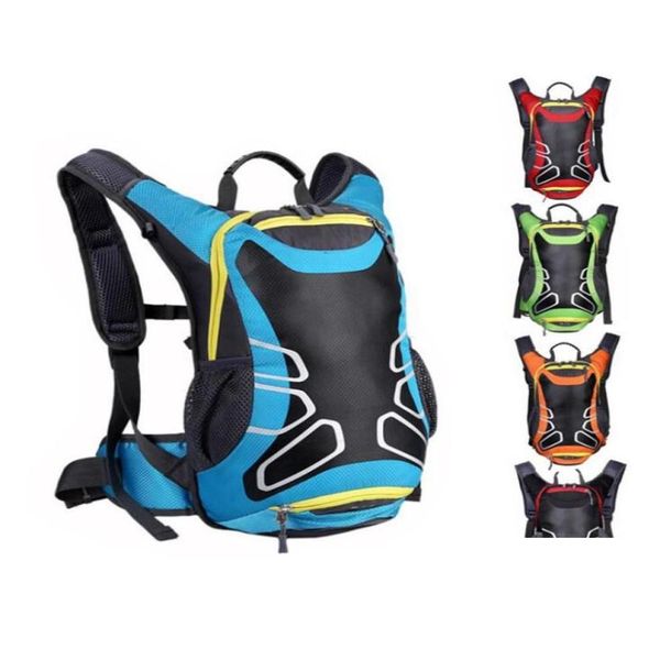 Sacos de motocicleta Nova mochila respirável à prova d'água Nylon Saco de moto Reflexivo Capacete de segurança Equitação Shoder Bag7517116 Drop Delivery Otqb9