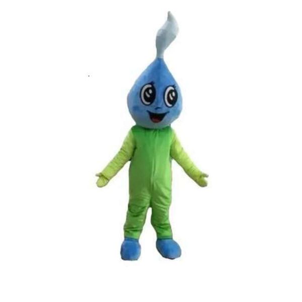 Costumi della mascotte Costume della mascotte del vestito operato dalla peluche del fumetto della mascotte della goccia d'acqua di Natale di Halloween