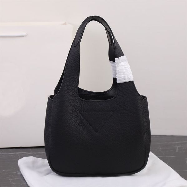 Mulheres mini designer sacola de luxo bolsa de couro macio cesta vegetal bolsa ombro moda axilas bolsa senhora portátil preto compras carteira