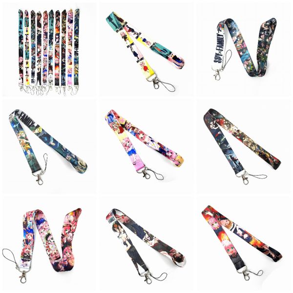 Niedliche Halsband-Charm-Handy-Lanyards für iPhone, Samsung, Huawei, Handyhüllen, Riemen, Schlüsselanhänger, Ausweise