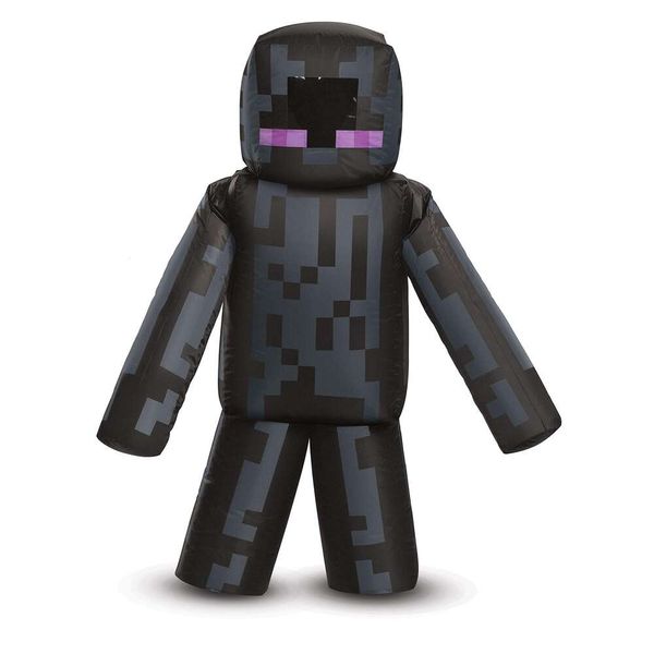 KILLIK Kid's Minecraft Iatable Enderman Kostümü