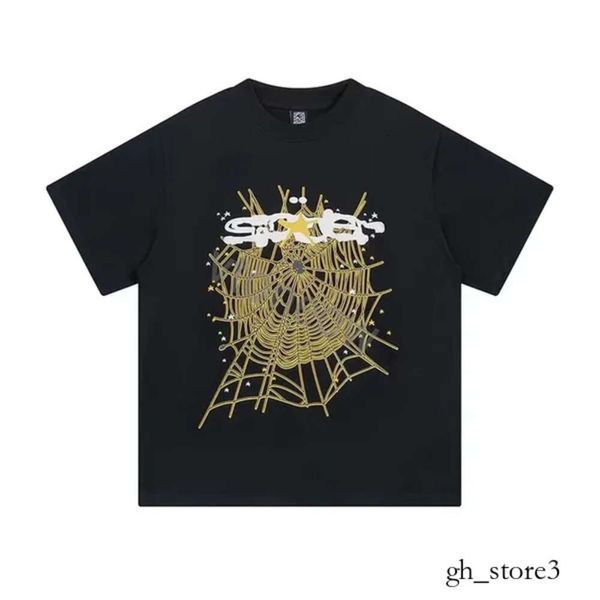 Sp5der T Shirt Men Women Designer T-shirt Streetwear Hiphop Fashion Brand Spider Web Letter Print Short Sleeve Mens Cotton Summer Clothing Apparel Mans Spider 247