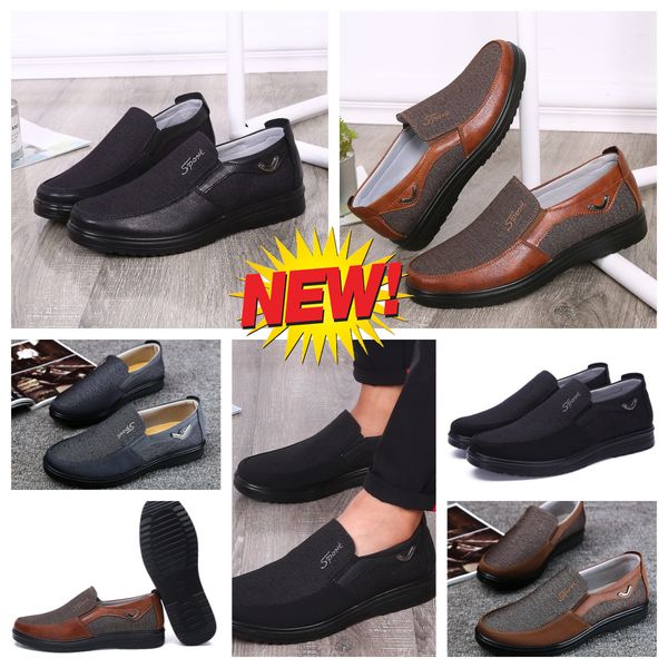 Scarpe casual Gai Men Black Brown Shoes Points Party Banchets Business Suit Business Designer Minimalists Branches Dimensione delle scarpe traspirabili EUR 38-50