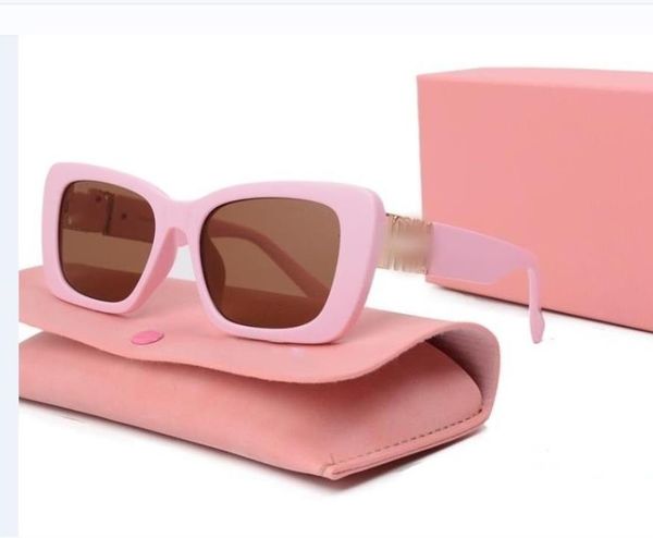 Óculos de sol de alta qualidade Mumu Marca feminina Óculos de sol feminino Designer de luxo Óculos de sol Square Glasses Shade Feminilidade