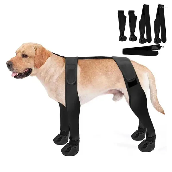 Abbigliamento per cani Bretelle Protezioni impermeabili Scarpe morbide per cuccioli Stivaletti invernali regolabili antiscivolo Accessori