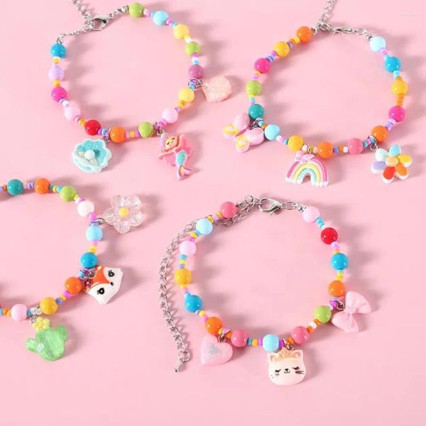 Collari per cani Accessorio per animali alla moda Collo di gatto Cerchio Collare colorato per principessa Set di gioielli Collana squisita con dolce per stile