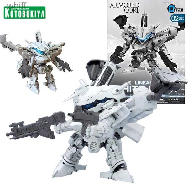 Фигурки Kotobukiya KP-136 Armored Core D-STYLE 02 Series Белый сверкающий пластиковый комплект моделей Анимационные персонажи Детский коллекционный подарокC24325