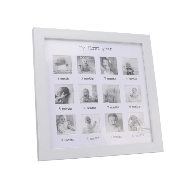 Álbums Baby Primeiro ano quadro de fotos precioso recém -nascido mensal quadro de quadro quadro de densidade Lucro Space Economizando para Recorde de Crescimento para Baby