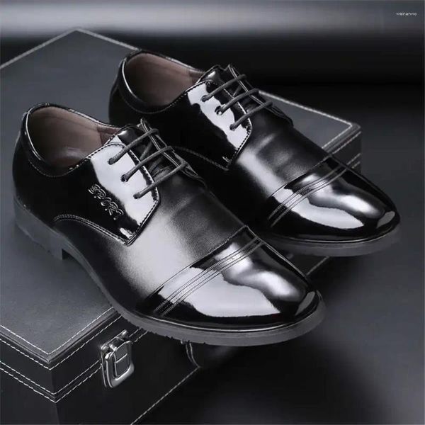 Sapatos de vestido Primavera número 42 tênis homens saltos genuínos bege casamento longo luxo vestidos de noite estilo esportivo autêntico