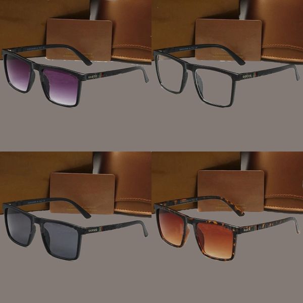 Occhiali da sole caldi per le donne designer leopardo montatura gambe a specchio lente marrone occhiali delicati adatti durevoli lunette de soleil uv400 occhiali polarizzati lettera hj079 C4