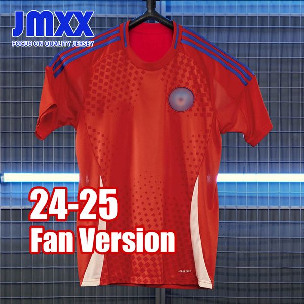 JMXX 24-25 Chile Camisas de futebol Home Away Terceiro Especial Mens Uniformes Jersey Homem Camisa de Futebol 2024 2025 Fan Versão S-4XL