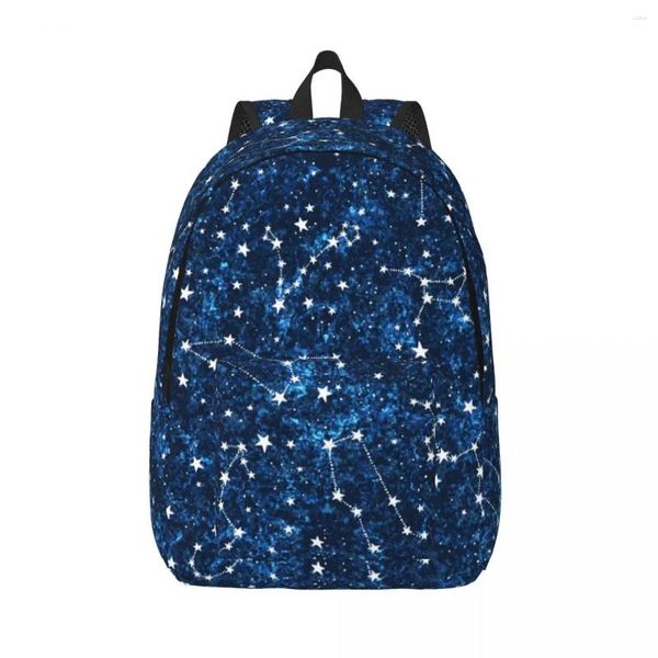 Rucksack, Studententasche, Sternbild, Symbole, Weltraum, Hintergrund, Eltern-Kind, leicht, Paar, Laptop