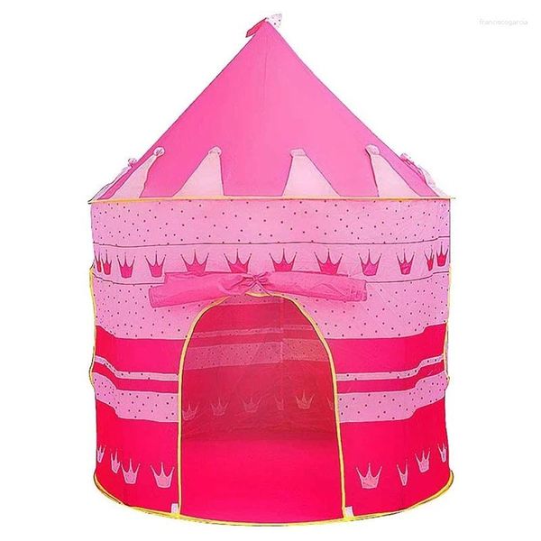 Tende e rifugi per bambini giocano tenda per bambini rosa regali esterni al coperto da viaggio per la casa gifts-drop sh