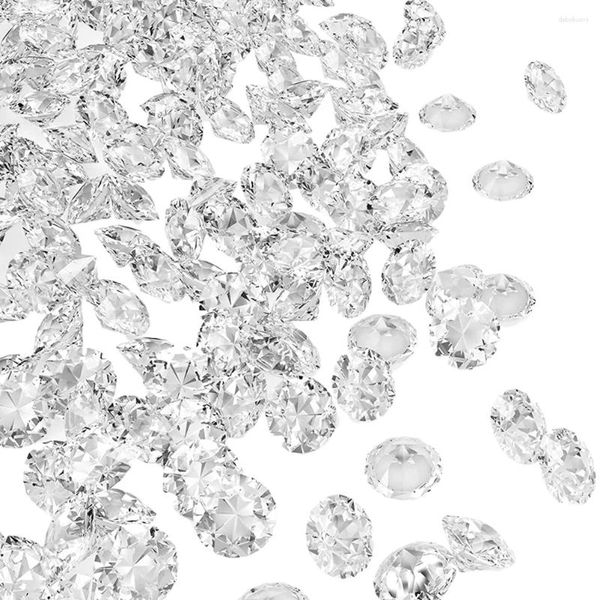 Vasen 500 PCs Tisch Strasssteine Dekor Acrylkristallparty bevorzugt Diamantenfüller Vase Füllstoffe Schmuck
