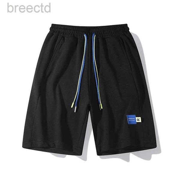 Herren-Shorts, Herren-Shorts, Sommer, lockere Shorts, europäische und amerikanische Mode, Strandhose, neue Faser, Weidenpullover, schnell trocknende Basketball-Hose, 24325