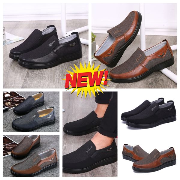 Scarpe casual GAI Uomo Neri Marrone Scarpe a punta feste banchetto Completo da uomo designer Minimalisti Traspirante Taglie scarpe EUR 38-50