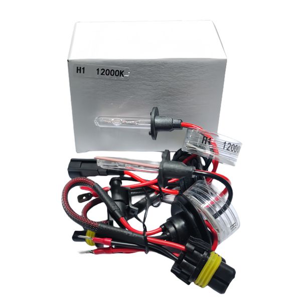 35w 55 h1 hid xenon farol lâmpada 4300k 5000k 6000k 8000k 10000k 12000k substituição faróis do carro auto farol nevoeiro lâmpada