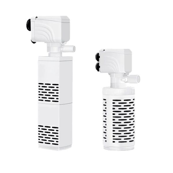 Acessórios 4 em 1 bomba de filtro aquário Silent Fish Tank Submersível Air Oxigênio Aerador Aquário Bomba de Water Changer Waut Bomba Fabricante 220V