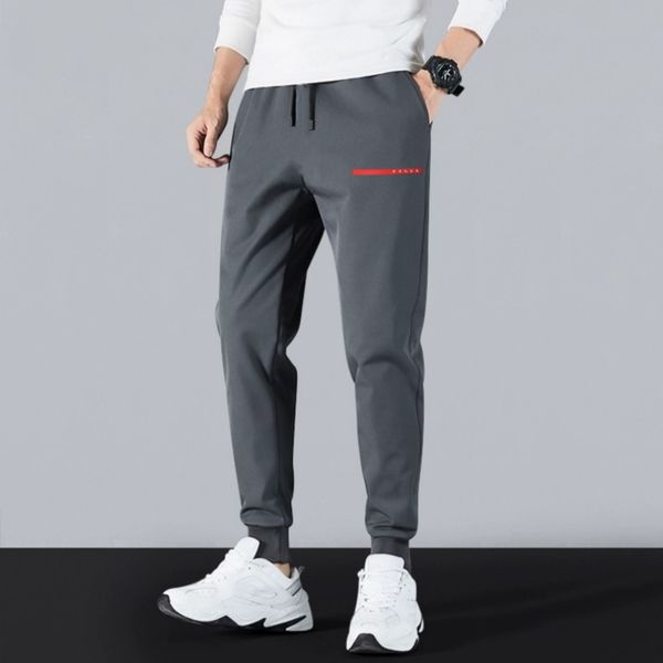 Calça de qualidade masculina designer calças de corrida calça de moletom masculino letra de jogger calças casuais