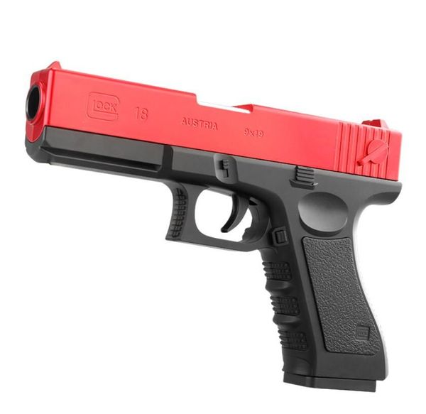 Pistola giocattolo in schiuma proiettili di plastica nuovo EVA fai da te ragazzi modello obiettivo freccette treno pistola pistola regalo principiante Bxxgb