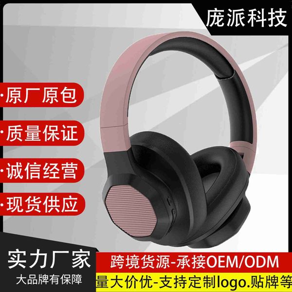 Kulaklık Kulaklıklar P2970 Kafa Monte Bluetooth Kablosuz Kulaklık Subwoofer Kart Kablosu H240326