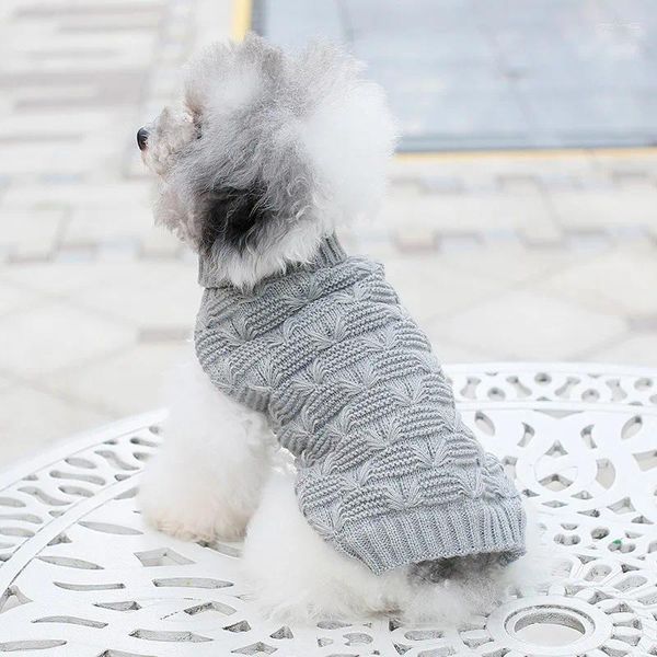 Abbigliamento per cani Maglioni per animali domestici Felpa con cappuccio calda invernale Addensare gilet di cotone morbido per cani gatti