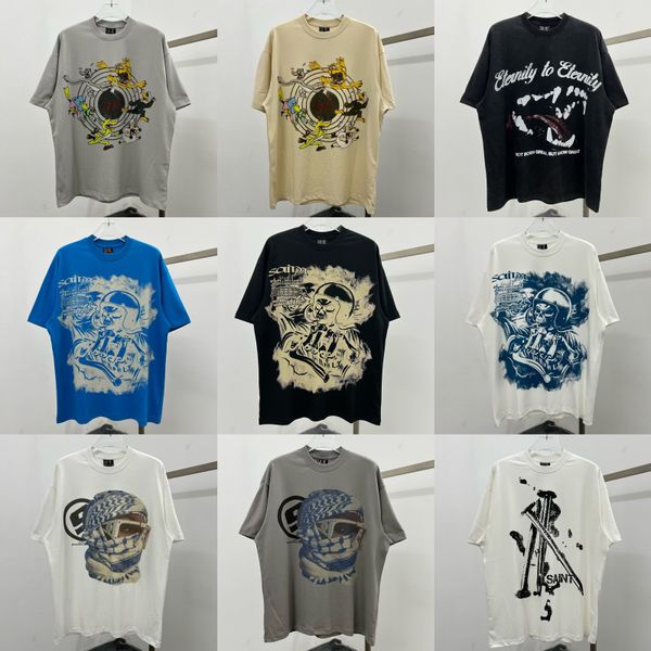 9Colors 2024SS Tee Men Women Print T-Shirt