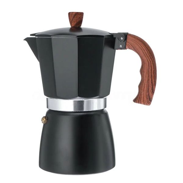 Strumenti Caffettiera Espresso Alluminio Moka Italiana Caffettiera Caffettiera Caffettiera 6 tazze 300ml Caffettiera Espresso Alluminio It