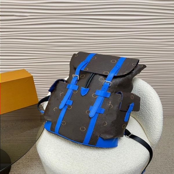 Top Luxury Hantal Designer A alto livello di aspetto Backpack Borse da uomo Stume da viaggio per lo zaino per esterni di fascia alta 44 cm hvskm