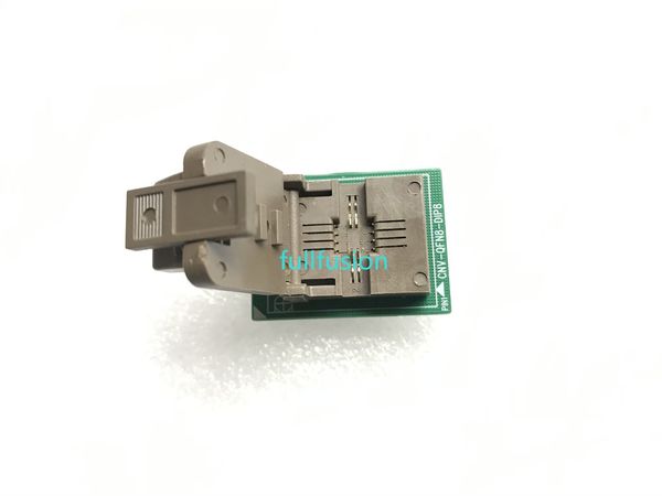 Адаптер для программирования QFN8 TO DIP с шагом 1,27 мм, проверка микросхемы и прожиг в гнезде, размер упаковки 5x6 мм с заземляющими контактами