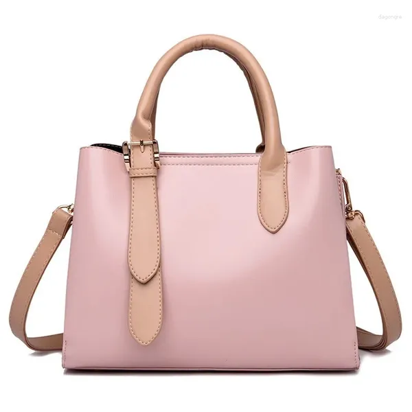 Sacos de ombro 2024 bolsas de luxo mulheres designer feminino senhoras de couro bolsa de mão superior-alça sac um principal casual tote menina