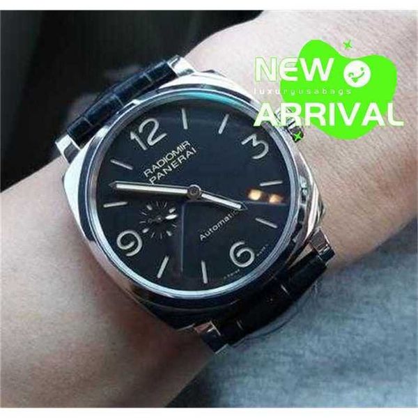 Paneraiss DEISGN Movimento Orologi Orologio da macchina luminoso Nuovo orologio da uomo automatico con perla limitata da 45 mm Pam00572 Impermeabile completamente in acciaio inossidabile di alta qualità