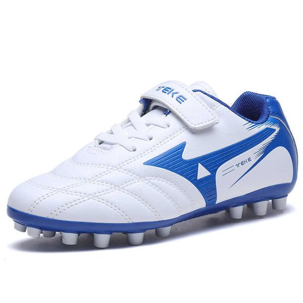 Scarpe da calcio HBP non nuove di zecca per interni resistenti all'usura, comode scarpe da calcio per bambini e ragazzi