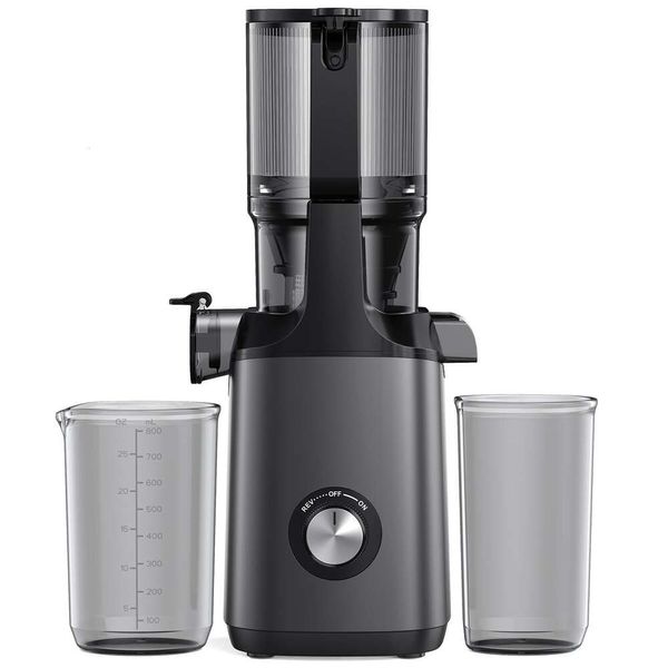 Juicer de prensa a frio, Joybear Slow Crither, tanque de alimentação super grande (aproximadamente 10,9 cm), adequado para todos os vegetais de frutas, para limpar e se alimentar, fácil