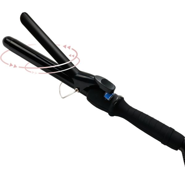 Ajustadores de alisadores LCD Cabelo de cabelo Cerâmico Longo da temperatura Chave