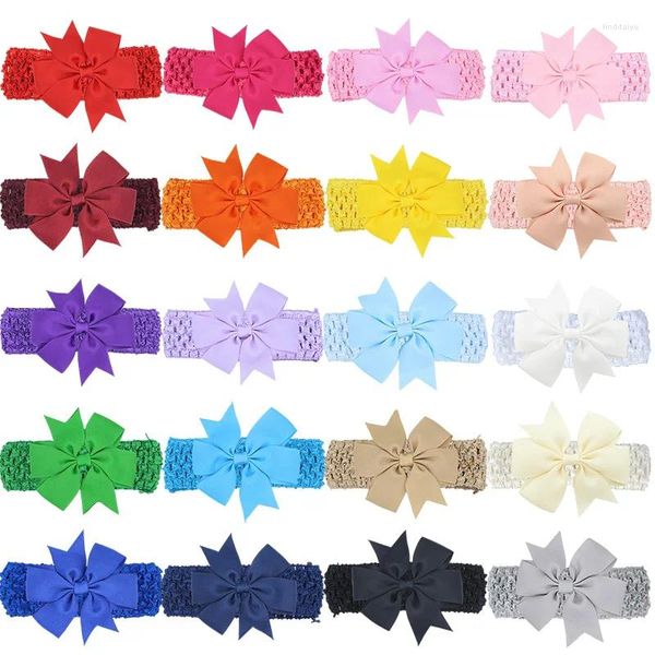 Abbigliamento per cani 30 pezzi piccoli fiocchi medi grandi con fascia elastica Colori misti Accessori per toelettatura animali Papillon per gatti Papillon