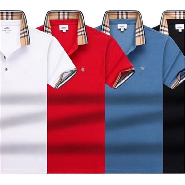 Designer-Polo-T-Shirt, lässiger Druck, klassisches Poloshirt, solides, atmungsaktives T-Shirt, schmale Passform, kurze Ärmel, Herren-T-Shirt, Herren-T-Shirts, 3D-Buchstaben, Bos-Tops, hochwertige Kleidung M-XXXL